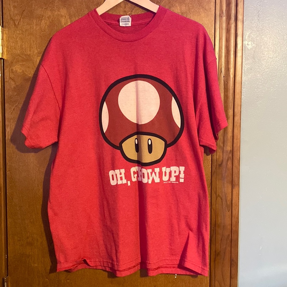Nintendo mario mushroom shirt 2011
